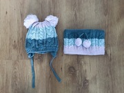 Czapka+komin, zimowy zestaw, rozm.86