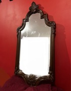 Ozdobne stylowe LUSTRO dębowe drewniane ANTYK