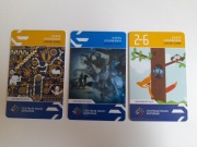 Karta logowania bilet voucher Centrum Nauki Kopernik 3szt.