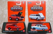 Matchbox Moving Parts _ Mitsubishi Lancer Celeste i Ford Country Sedan _