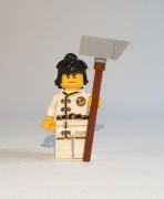 Lego NINJAGO Cole - White Wu-Cru Training Gi