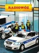 Radiowóz książeczka dla malucha twarda