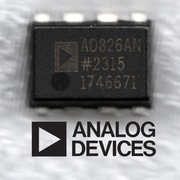 AD826 High Speed, Low Power Dual OpA