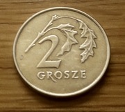 III RP--2 grosze  z 1991 r.