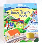 Usborne Busy Train Book Fiona Watt wersja angielska dla dzieci