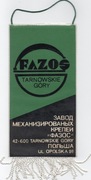 Proporczyk - Tarnowskie Góry - FAZOS - Górnictwo