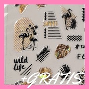 Naklejki na Paznokcie, Manicure + GRATIS