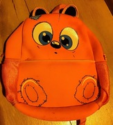 Plecak dziecięcy – mały, przedszkolny, pomarańczowy