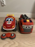 Zabawki interaktywne - straż i samochód na pilot