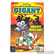 Komiks Gigant Nr 4 / 99 Rekiny Reklamy
