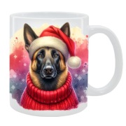 KUBEK Z PSEM Owczarek belgijski Malinois - PREZENT, PERSONALIZOW, 24HWYS