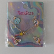 Zestaw naszyjnik i zawieszki dla dziewczynki