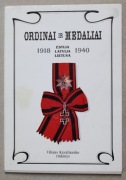 1595 Ordery i medale Litwy, Łotwy i Estonii 1918-1940 z Autografem Autora