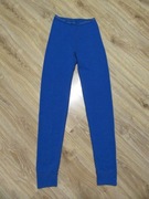 DEVOLD getry damskie niebieskie turkusowe  wełna merino _ XS