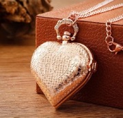 Zegarek kieszonkowy na łańcuszku metalowy 