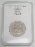 50 ZŁOTYCH 1981 - SIKORSKI grading PCG MS65