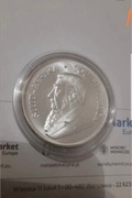 SREBRNA MONETA KRUGERRAND 1 oz 2020 1 UNCJA w kapslu