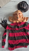 4 częściowy strój przebranie kostium Freddy Kruger r. L