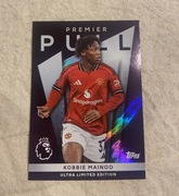 Kobbie Mainoo karta piłkarska Topps ULTRA LIMITED EDITION Premier Pull