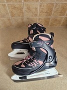 Łyżwy dziecięce z regulacją rozmiaru