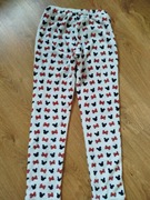 Spodnie damskie pluszowe Myszka Miki S