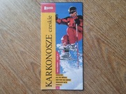 Karkonosze czeskie , mapa zimowa , 2004 rok