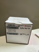 Wkręty Wurt 3,5x16/12 - Opakowanie 1000 sztuk 