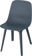 IKEA Krzesło ODGER, niebieskie granatowe, nowe złożone