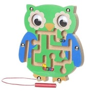 GRA LOGICZNA LABIRYNT MAGNETYCZNY SOWA dzieci