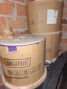 DIGITUS Kabel instalacyjny kat.6, U/UTP, B2ca, AWG 23/1, LSOH, 500m