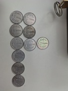 Monety PRL 1 zł alu 