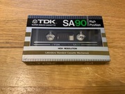 TDK SA 90 1982-83 US, nowa w folii, v1 #0251