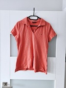 Koralowa koszulka polo Tommy Hilfiger L 40