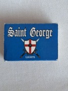 Zapałki kolekcjonerskie reklamowe Saint George .