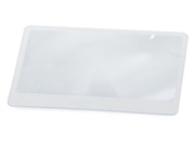 Lupa wizytówka soczewka fresnela kartka 85x55mm