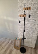 Lampa stojąca podłogowa styl vintage industrial Eglo Townshend