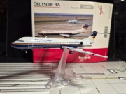 Model samolotu  FOKKER 100 Deutsche BA 1:200 Herpa