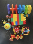 Komplet zabawek stan bardzo dobry