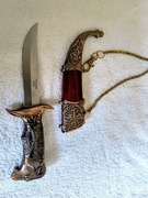 Ozdobny nóż do papeterii. Bardzo ładnie wykonany. 