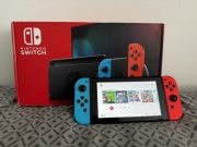 Nintendo switch v2 CFW przerobione + 5 GIER SD 128GB STAN IDEALNY