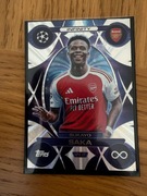 TOPPS MATCH ATTAX 2025/26 INFINITY IN 2 BUKAYO SAKA ARSENAL