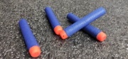 Strzałki, lotki, pociski do serii NERF - niebieskie (40 sztuk) 