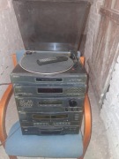 Sprzęt audio z gramofonem Sony