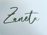 Żaneta imię topper