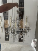 Żyrandol z krysztalami