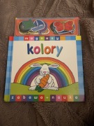 Książeczka dla dzieci z magnesami Kolory zabawa + nauka