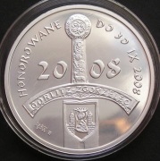 Polska 40 jakubów 2008 - Zgorzelec - srebro - stan menniczy