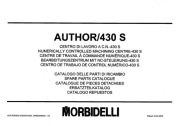 Centrum obróbcze CNC Morbidelli Author 430S. - katalog części