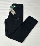 Czarne spodnie dresowe bawełniane Hummel 164 cm / 14 lat