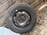 Koło zapasowe 14" + Lewarek i Wkład – Skoda Fabia I